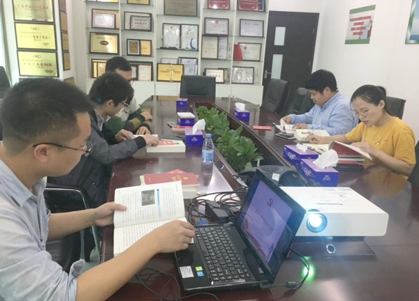凝心聚力，砥砺前行  ——开云(中国)kaiyun·官方网页版,党支部学习 “习近平两会重要讲话”纪实