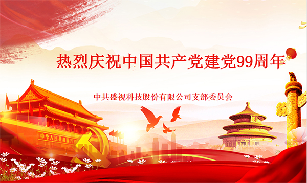 盛视党建动态|开云(中国)kaiyun·官方网页版,党组织开展庆祝建党99周年主题党日活动